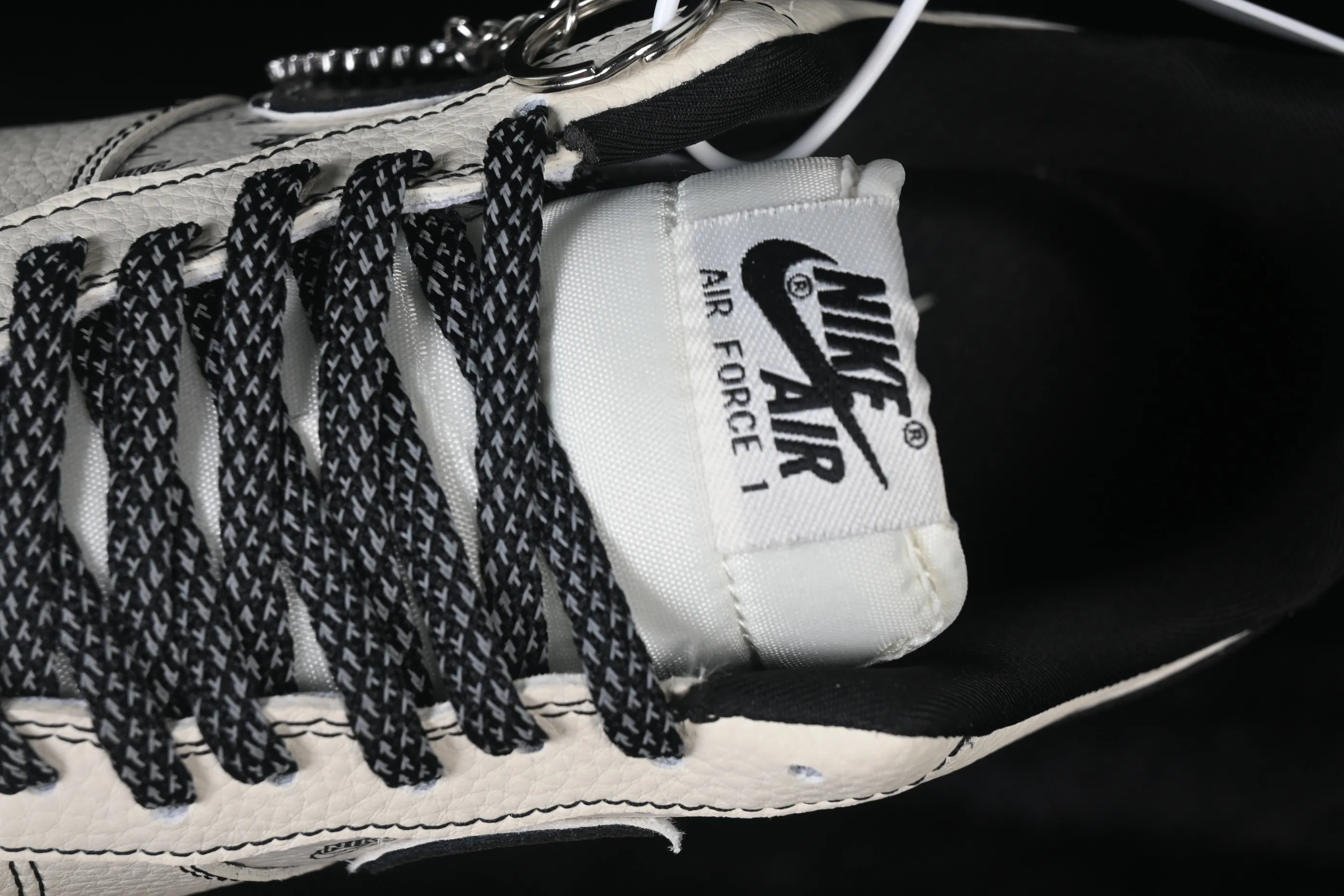 All Categories Nk Air Force 1 Air Force Series Nk Air Force 1 Low Air Force Low Nike Air Force 1'07 Low Silver Beige Black Print Air Force One Low Casual Shoes DF0188-109